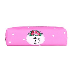 Пенал школьный «Кошечка», на молнии, МИКС