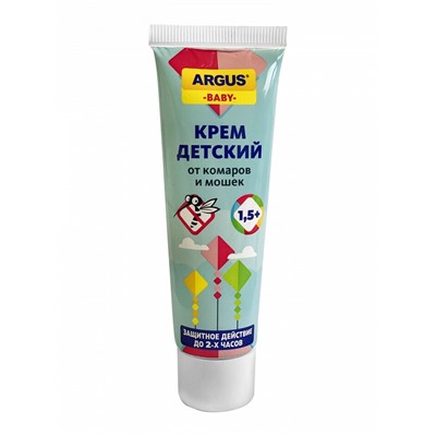 ARGUS BABY крем от комаров  42 мл туба с 1,5 лет/50