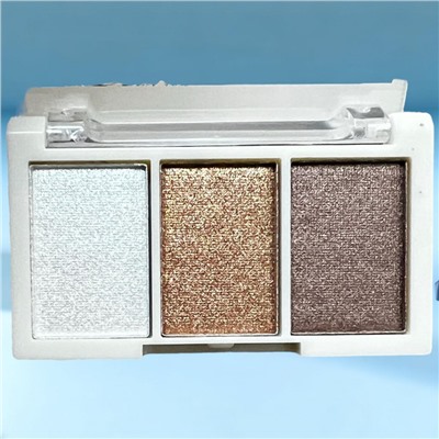 Тени для век DoDoGirl 3 цвета Арт 3270 Комплект 4 шт разных цветов