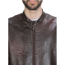 232 BROWN Куртка из эко-кожи мужская