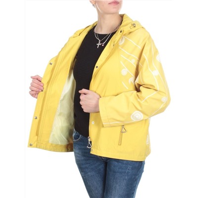 F2088 YELLOW  Ветровка женская MARIA (65%хлопок 35% полиэстер)