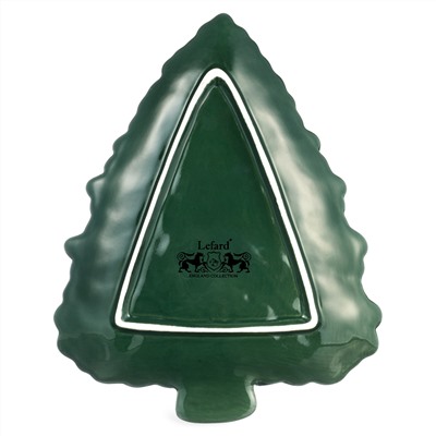 БЛЮДО СЕРВИРОВОЧНОЕ "GREEN PINE" 29*23*2,5 СМ