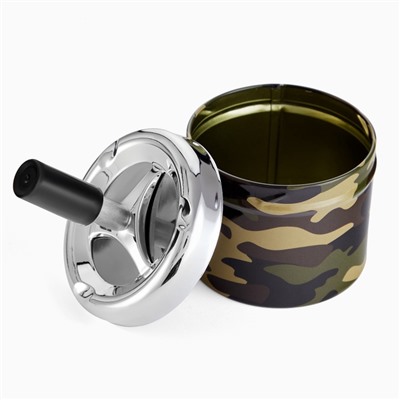 Пепельница для дома бездымная, для сигарет и стиков, 11.5×7 см