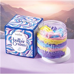 Крем-баттер для тела увлажняющий с Черникой и Гиалуроновой кислотой SADOER, 180 гр.