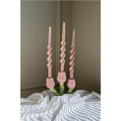 Подсвечник Floret для трех свечей из коллекции Blossom, 20 см