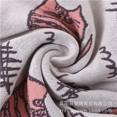 Gauze towel, cute soft scarf, wholesale