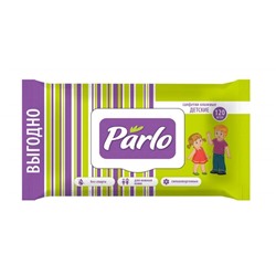 Салфетки влажные PARLO для детей с крышкой 120шт