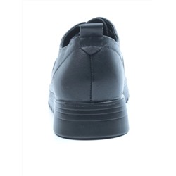 03-5308 BLACK Полуботинки женские (натуральная кожа)