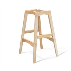 Стул барный SHT-ST35/S65
                        тихий океан / прозрачный лак