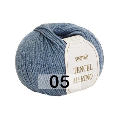 Пряжа Сеам Tencel Merino
