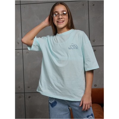 Футболка "Урса" Голубой Девочка