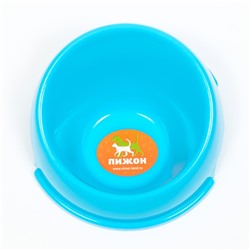 Миска "Ракушка", 100 мл, 13,6х12,5х7 см, голубая