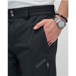 Брюки утепленный мужской зимние спортивные темно-синего цвета 2211-1TS