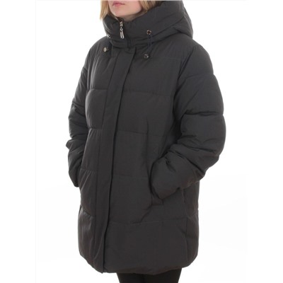 2405 DK. GRAY Куртка зимняя женская (200 гр. холлофайбер)
