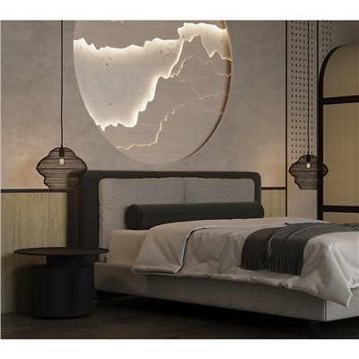 Светильник подвесной Vinger, Ø34х35 см, темно-серый