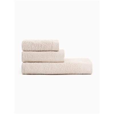 Полотенце махровое LoveLife Natural beige, 50×80 см, 100% хлопок