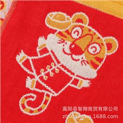 Gauze cartoon children's sweat towel, wholesale