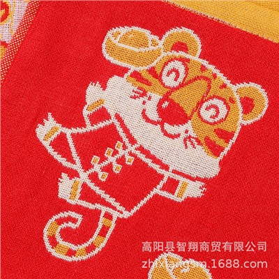 Gauze cartoon children's sweat towel, wholesale