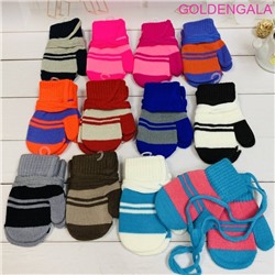 Детские варежки утепленные длина 11 см Арт 2 модель 1