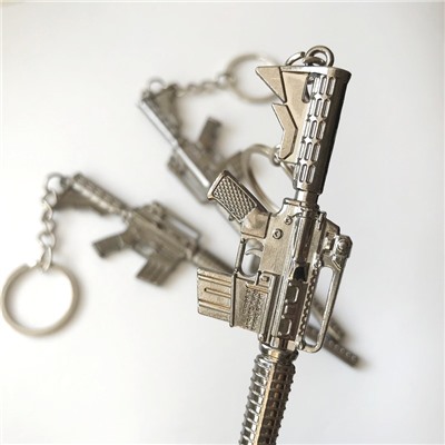Брелок "Автомат" металлический, копия модели M16A4