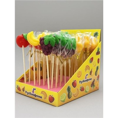 Леденцы "Фруктовый набор" (шоубокс - 30 шт.)