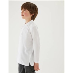 Unisex Long Sleeve Polo Shirt (2-16 Yrs)