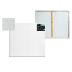 Холст на подрамнике, хлопок 100%, 1.6×70×90 см, акриловый грунт, среднезернистый, 380 г/м²