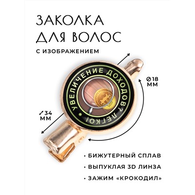 HZF-0076 Заколка Увеличение доходов