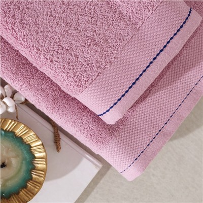 Полотенце махровое LoveLife "Plain" 50*90 см, цв. пыльная роза, 100% хлопок, 450 гр/м2