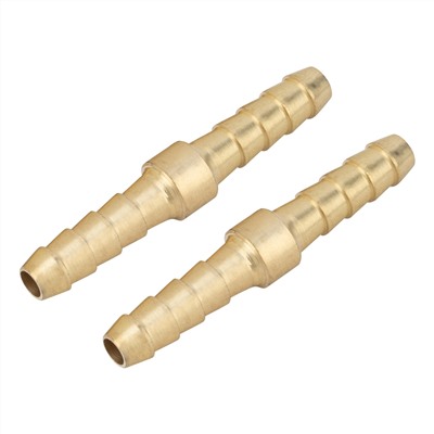 Штуцер "елка" двусторонний соединительный под шланг 6 мм, 2 шт Stels