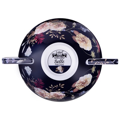 БУЛЬОННИЦА С БЛЮДЦЕМ LEFARD "КОБАЛЬТ" 450 МЛ (КОР=24НАБ.)