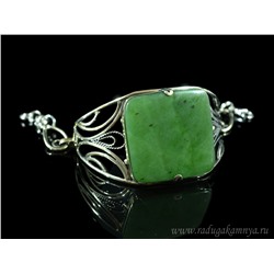 Браслет нефрит, 18см.