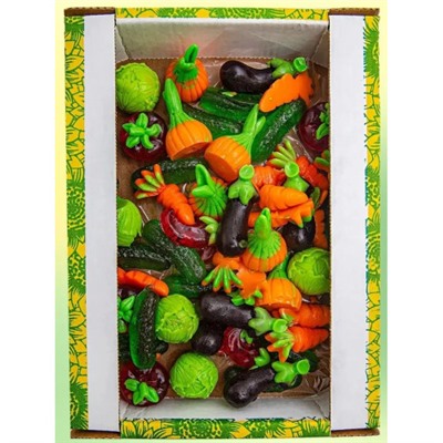 Мармелад желейный "Овощи" ассорти "Каравайка", 600гр