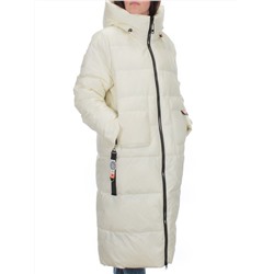 H-2209 WHITE Пальто зимнее женское (200 гр .холлофайбер)