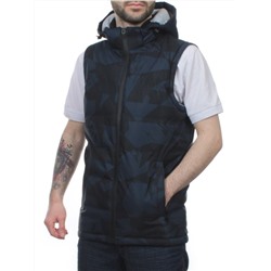2122 DK. BLUE Жилет мужской (100 гр. синтепон)
