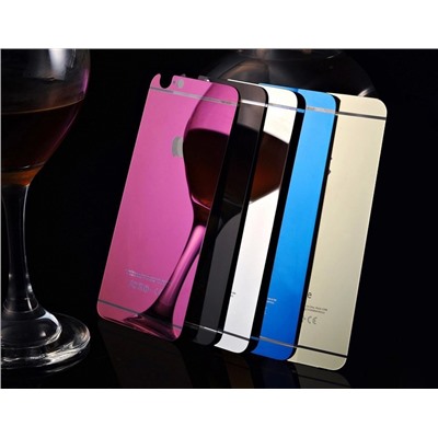 Зеркальное защитное стекло для iPhone 4/4s (2 шт)