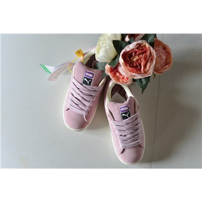 Гламурные Puma Suede XL из натуральной замши