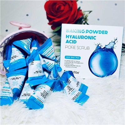 Скраб для лица FarmStay Baking Powder Hyaluronic Acid Pore Scrub Набор 25 шт