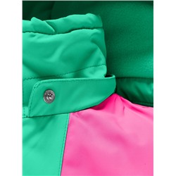 Горнолыжный костюм для девочки зеленого цвета 9318Z