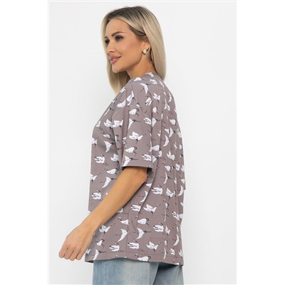 Блуза Аделаида (бежевая) Б13816-25М