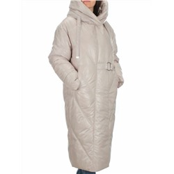 22-203 BEIGE Пальто зимнее женское (200 гр. тинсулейт)