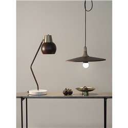 Лампа настольная Rond, Ø18х60 см, сливовая