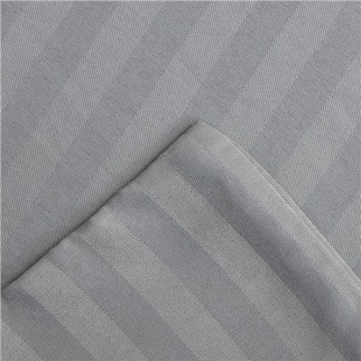 Комплект постельного белья LoveLife евро Gray line 200*217 см, 230*240 см, 50*70 см -2 шт, страйп-сатин, 100%п/э