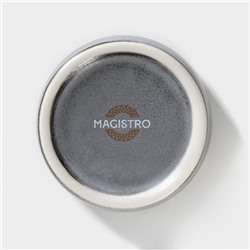 Соусник фарфоровый Magistro Urban, 70 мл, d=6,7 см, цвет серый