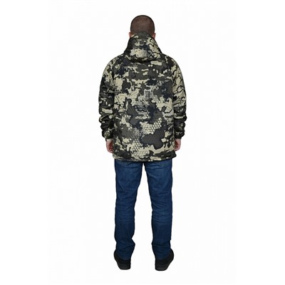 Мужская куртка демисезонная №317-1 на термостёжке (дуплекс) / 3.3.4.3