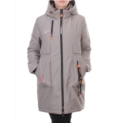 105-1 BEIGE Пальто демисезонное женское FAMILY (100 гр. синтепон)