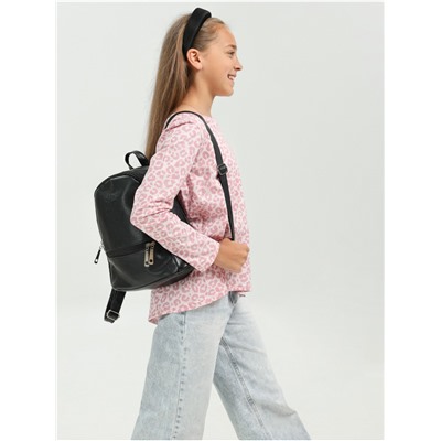 Лонгслив "Леопард" Детский Розовый