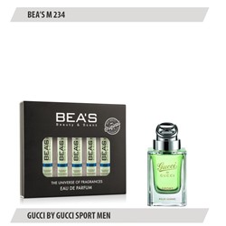 Парфюмерный набор BEAS Gucci By Gucci Sport Men 5*5 ml M234, Парфюмерный набор Beas M234 создан по мотивам аромата Gucci By Gucci Sport