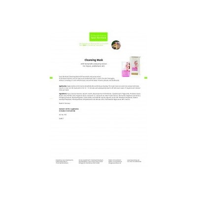 Krauterhaus Sanct Bernhardt Face packs – Combination package, 60 мл