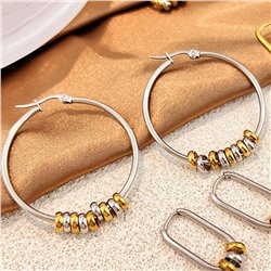 Серьги с замком кольцо арт. 13 5043 (id 289986)